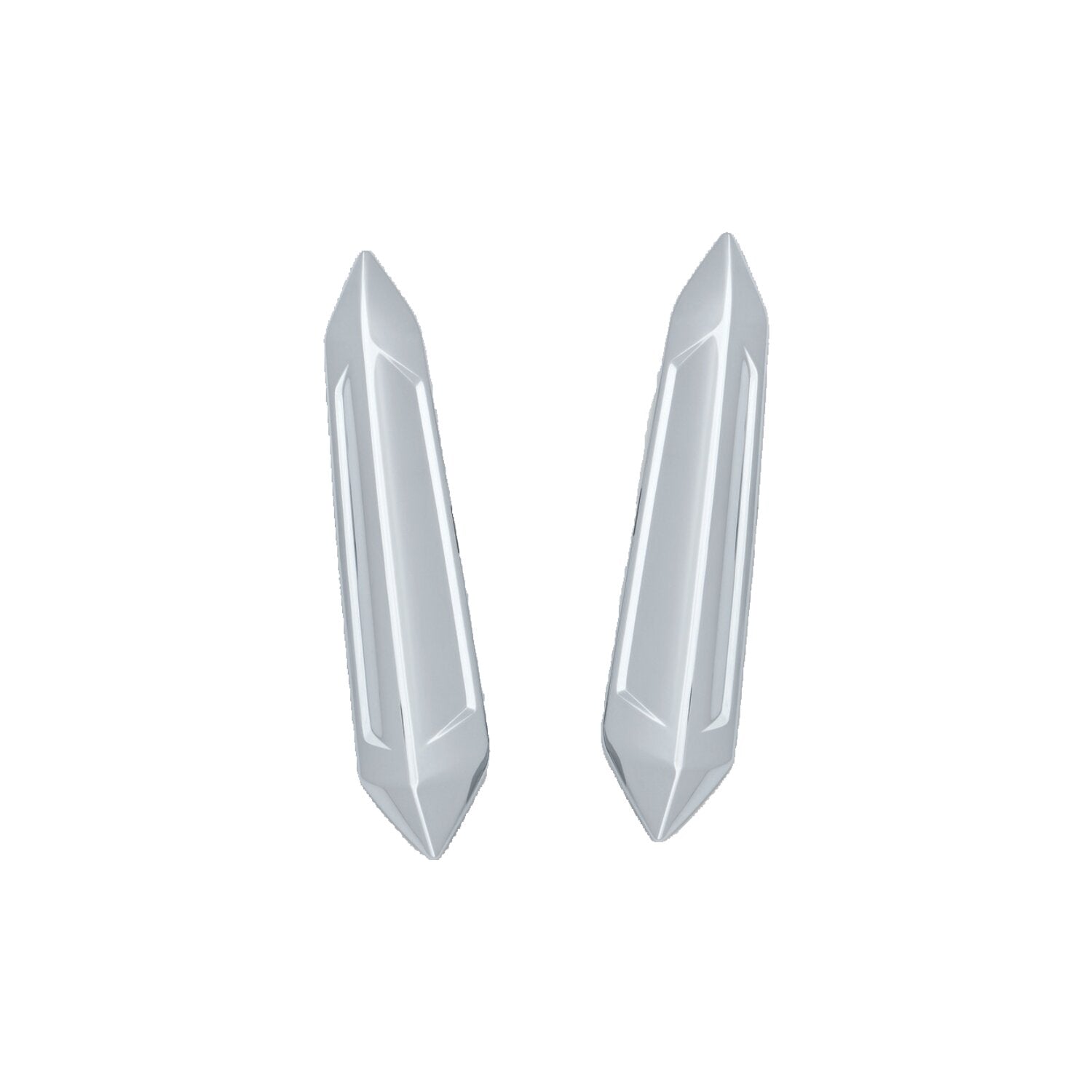 Kuryakyn Omni windshield accents chrome