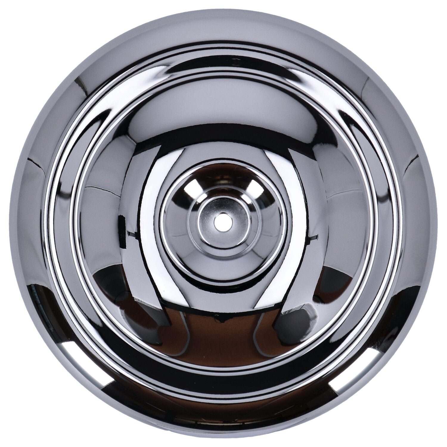 Mikuni HSR42 air cleaner cover (with cut-out) - Chrome