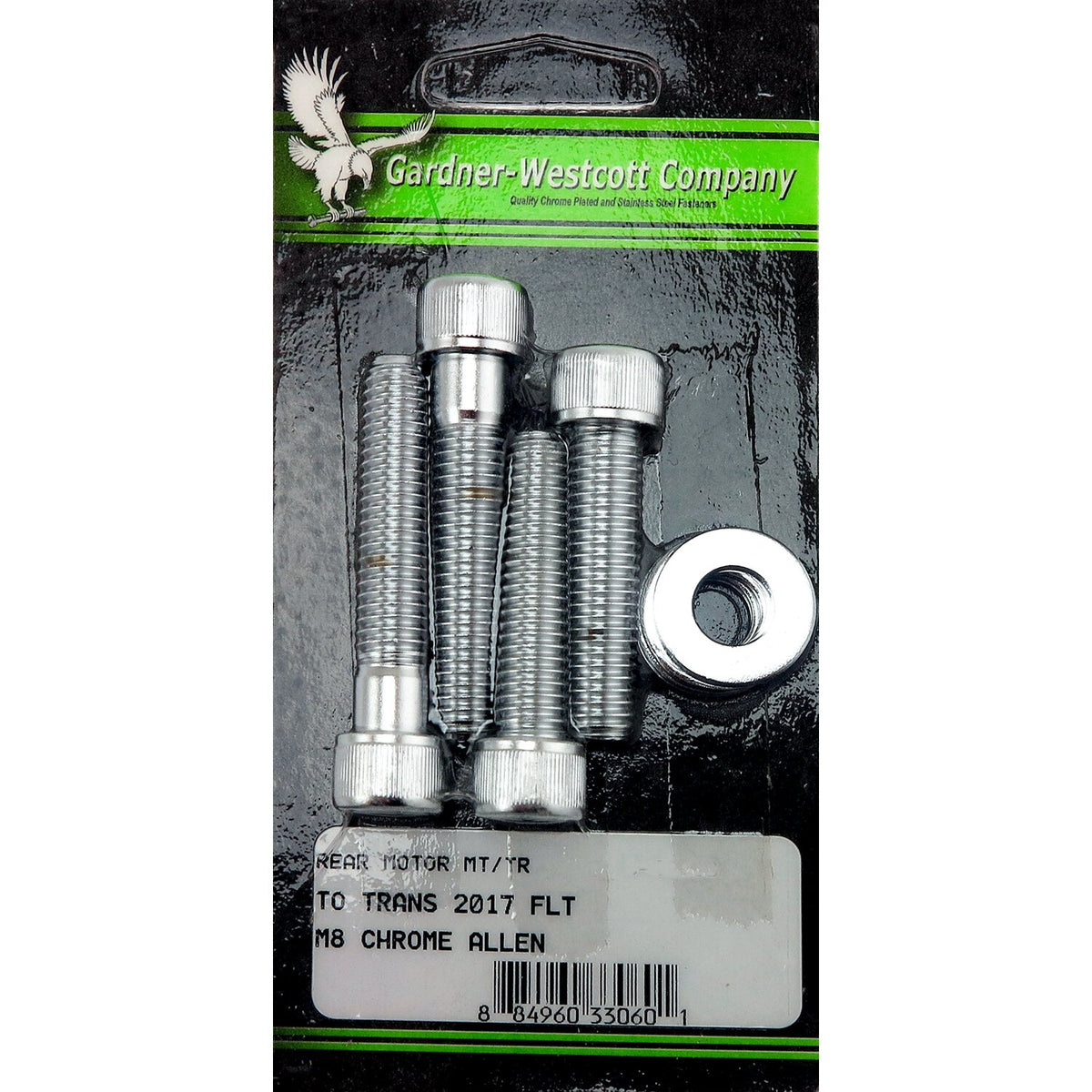 Gardner-Westcott rear motor mount kit - Chrome