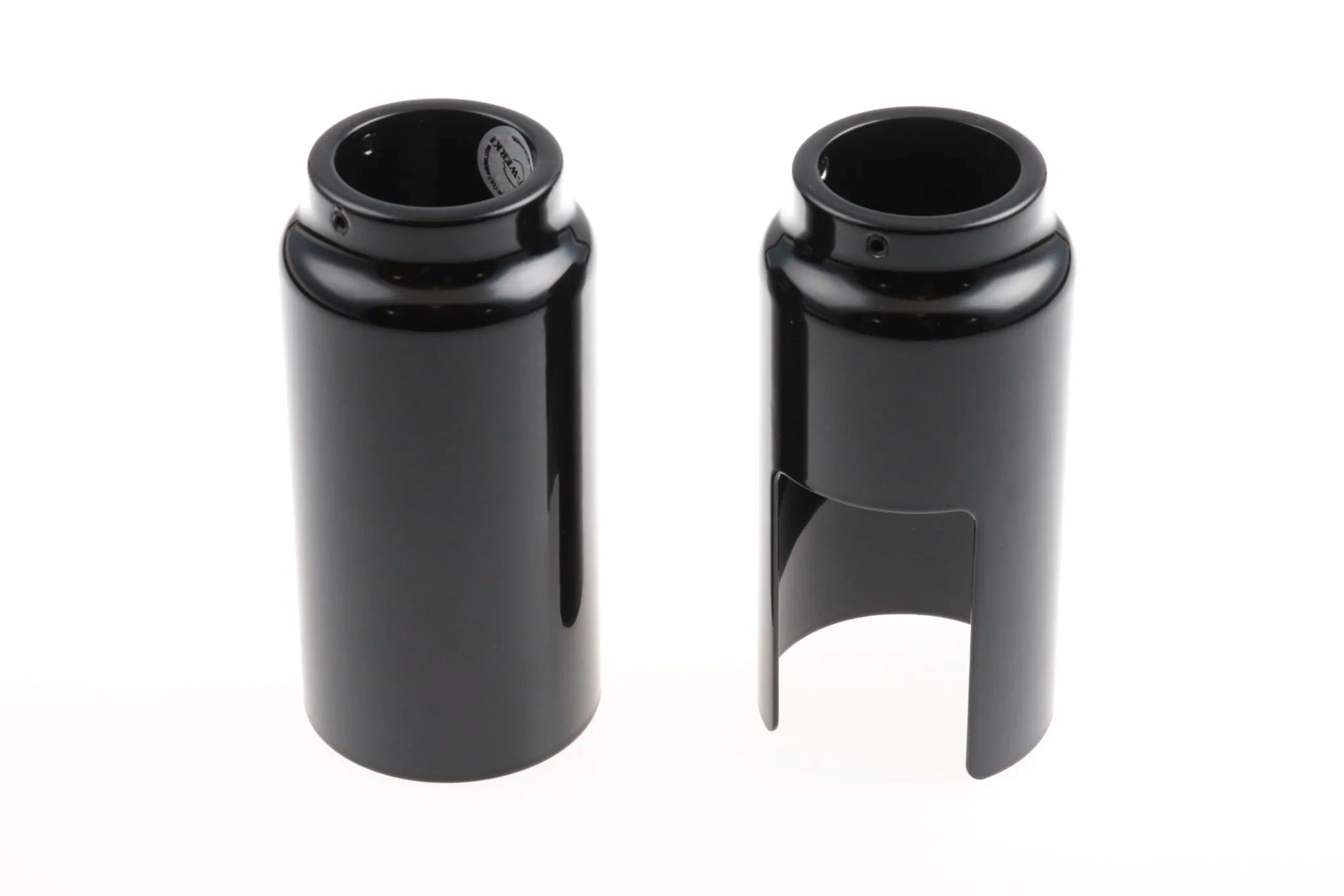 Cult Werk Fork Covers - Gloss Black Aluminum