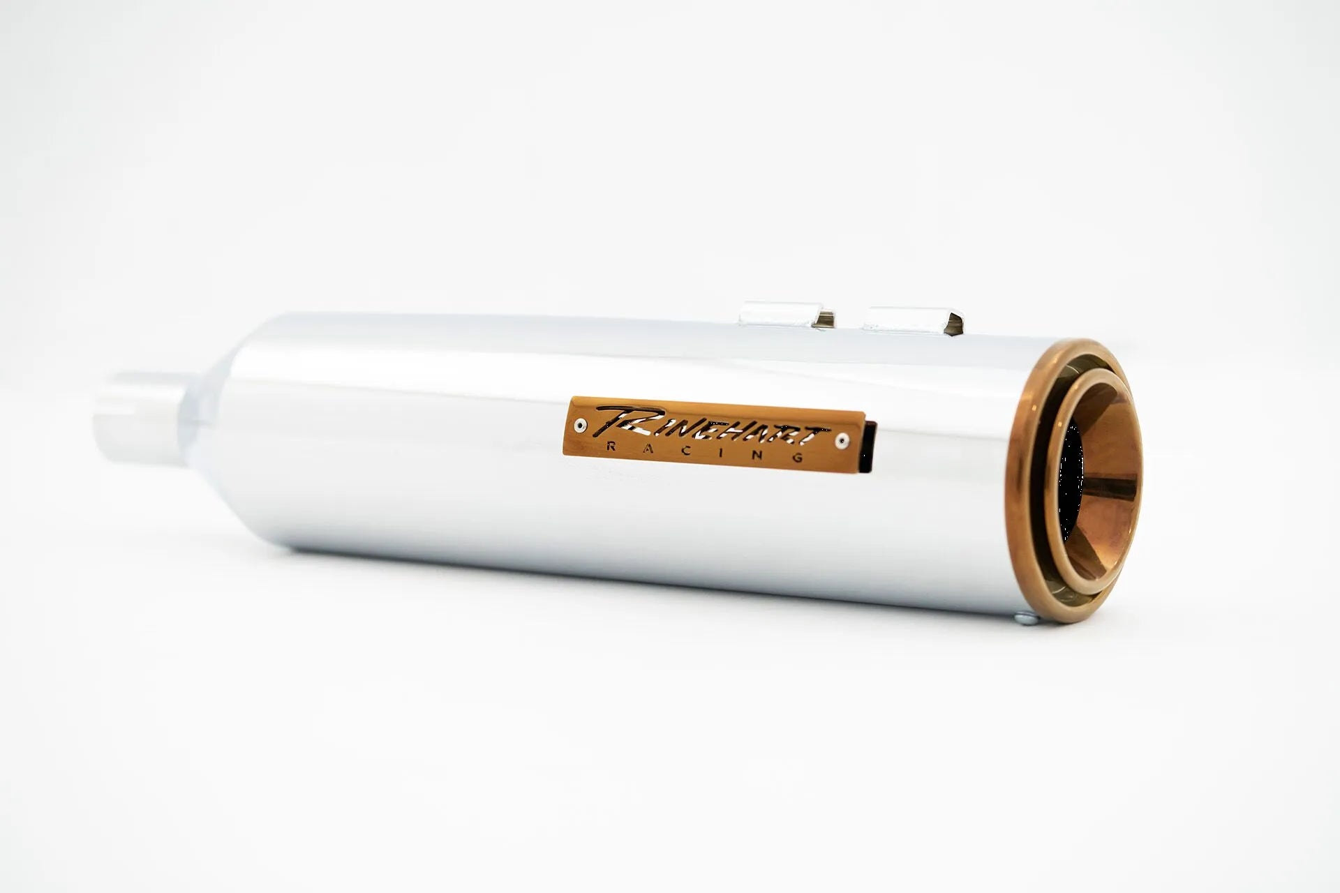 Rinehart Racing Hp45 4.5" Chrome Slip-on Mufflers For Hd