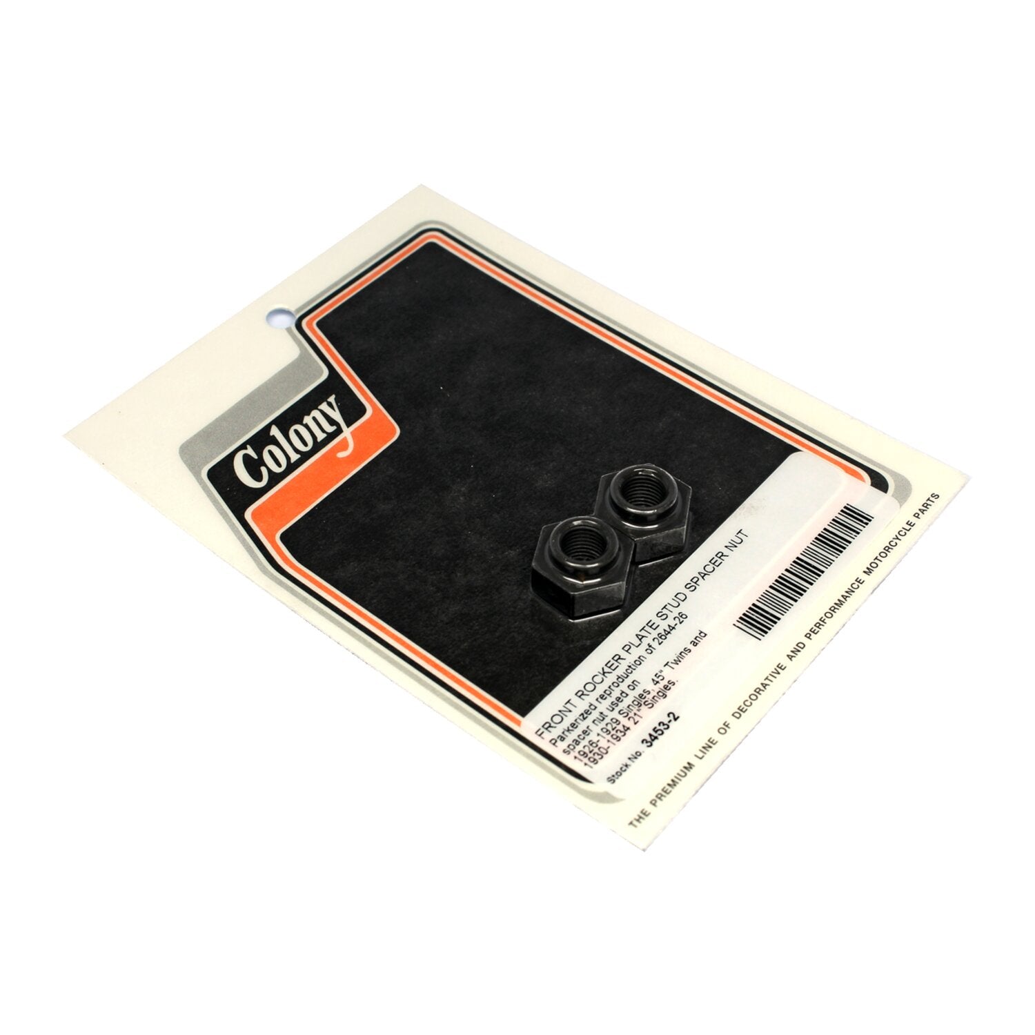Colony front rocker plate stud spacer kit