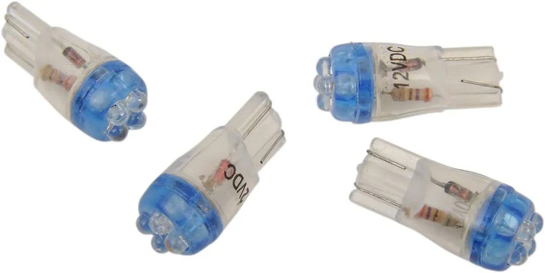 Drag Specialties Mini Wedge Led Bulb - Blue