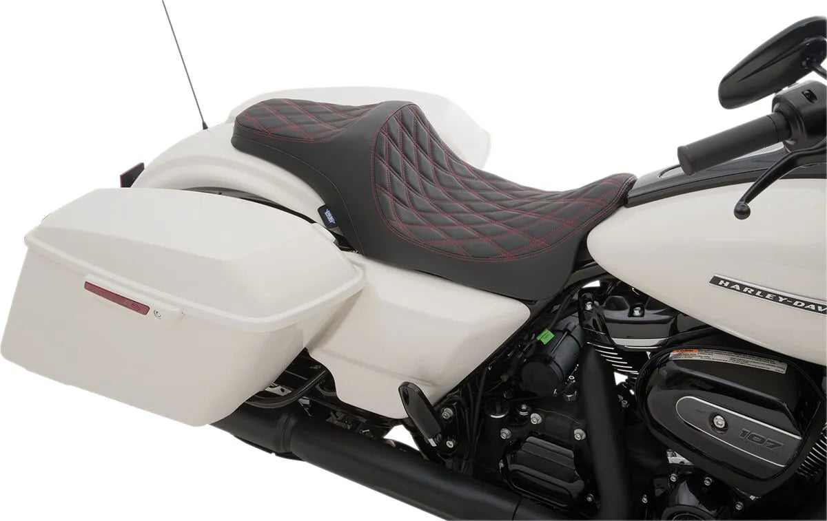 Drag Specialties Predator Iii Seat - For Harley Davidson