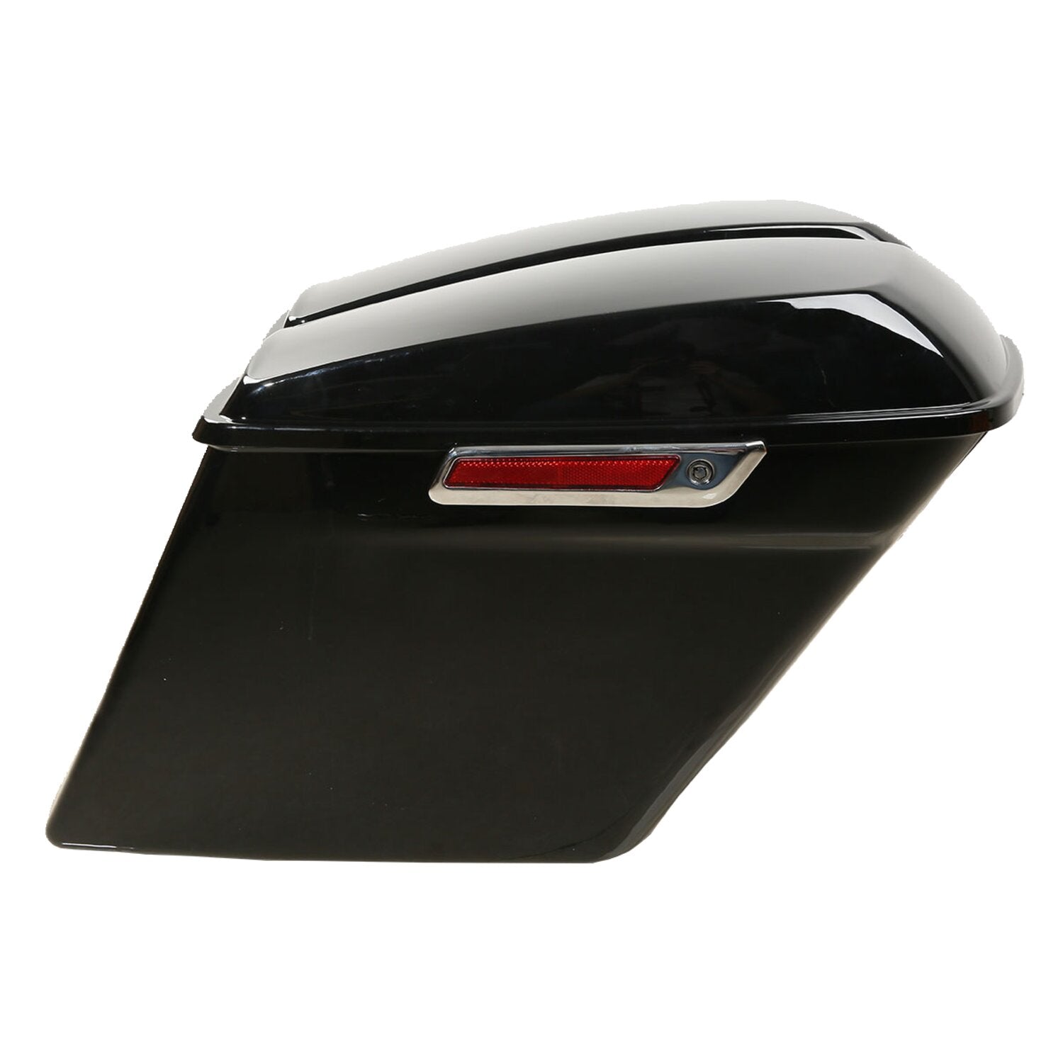 MCS 5" down extended saddlebag set - Black