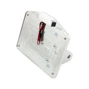 CPV Dyna shock mount license plate bracket kit EU - Polished
