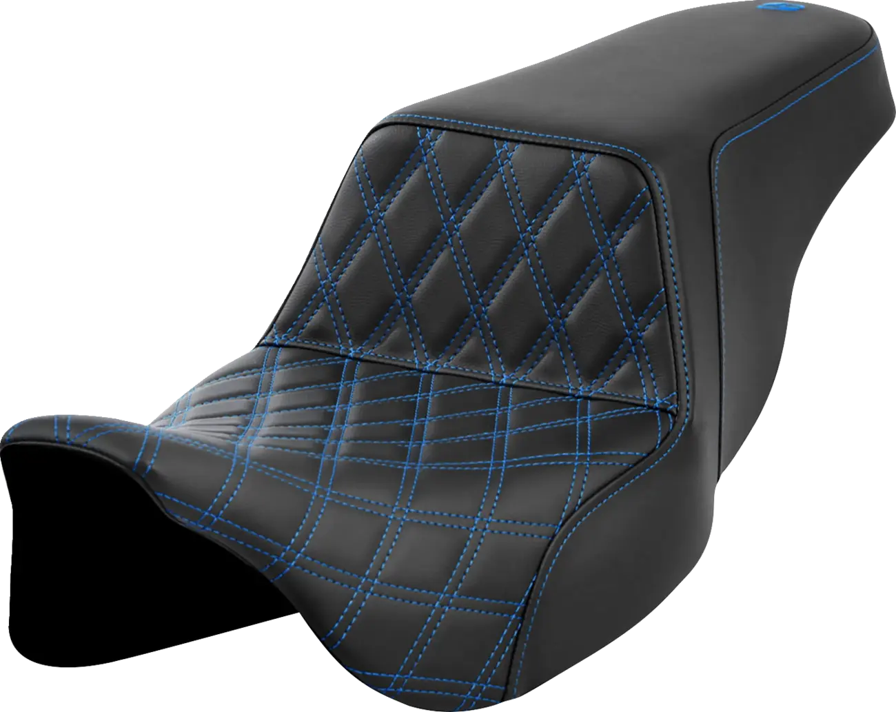 Saddlemen Lattice Stitch Step-up Seat - For Harley Davidson