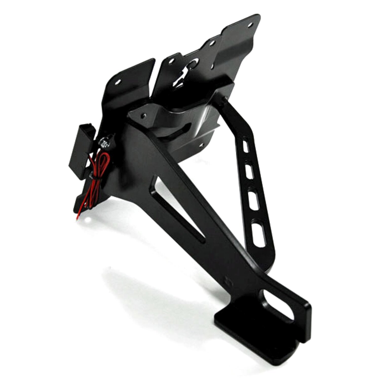 Zieger side mount license plate bracket kit - Black