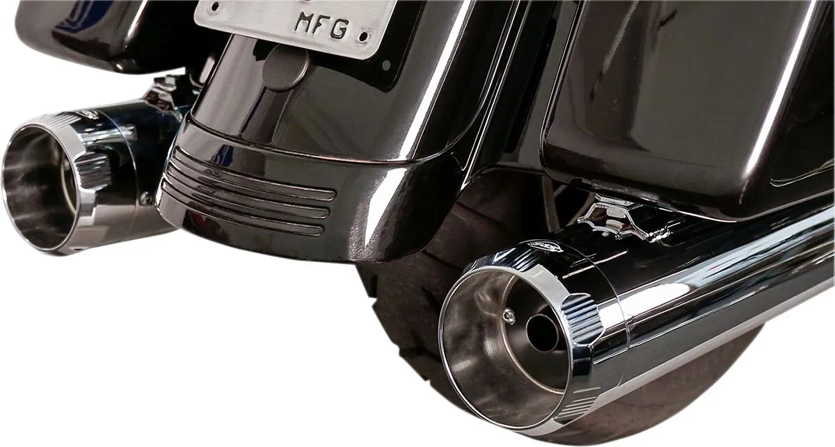 S&s Cycle Mk45 Slip-on Mufflers With Thruster End Caps - ECE Street Legal Approved