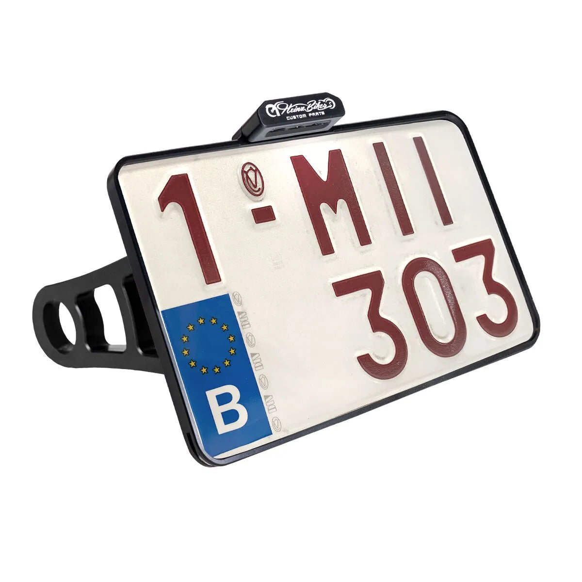 Heinz Bikes Side Mount License Plate Holder For Indian Models