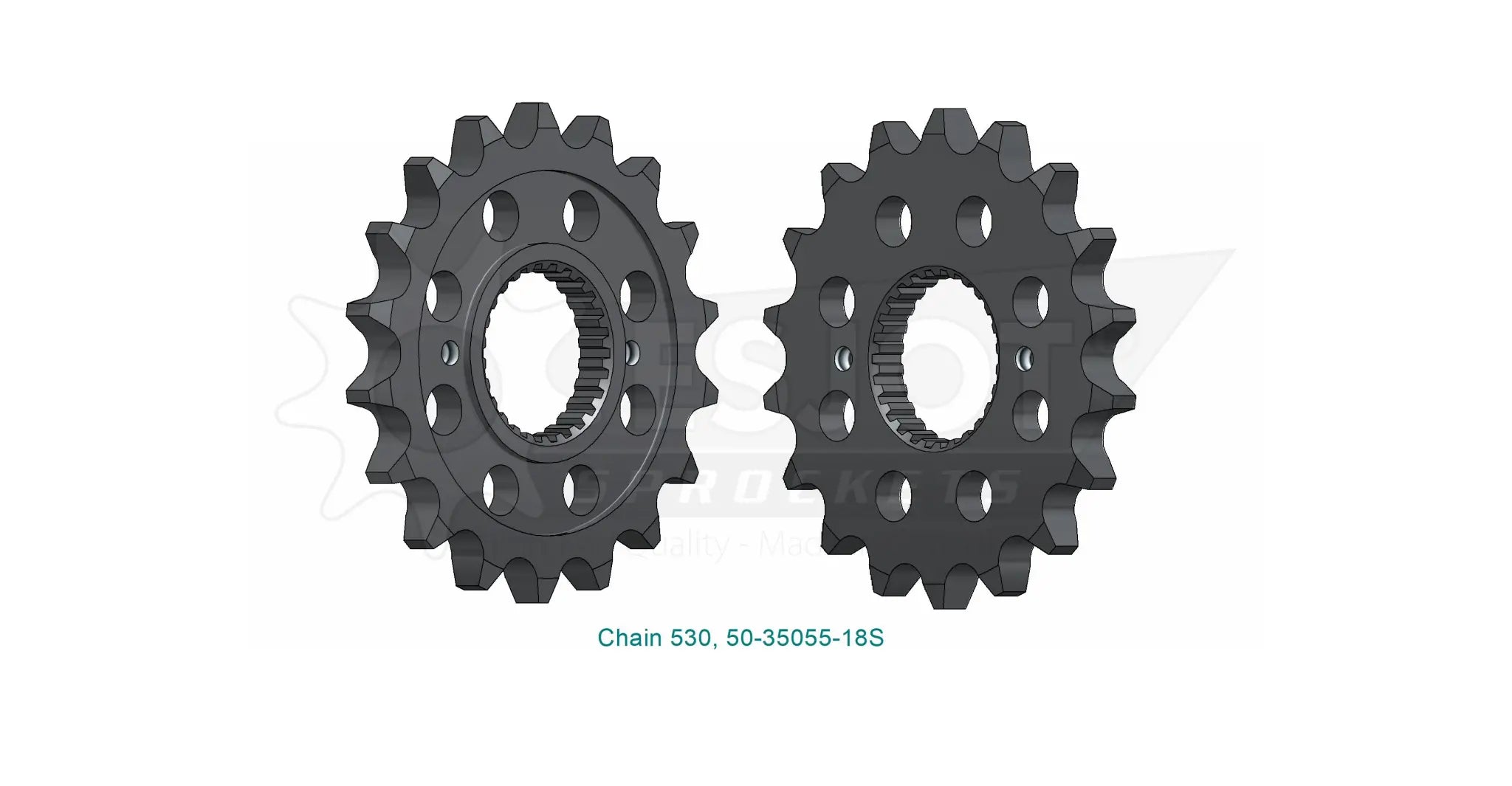 Esjot 530 Front Sprocket - High-performance Steel