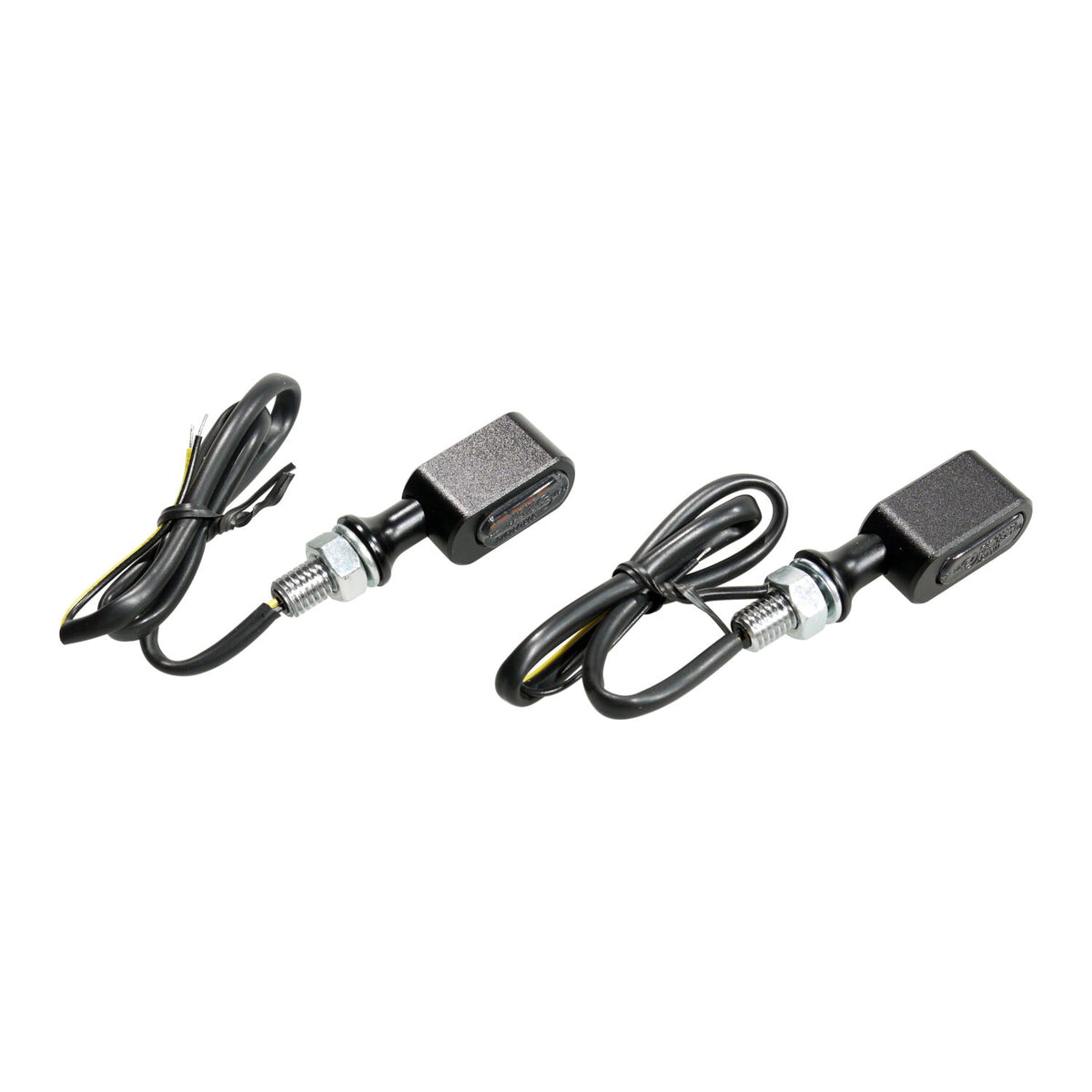 MCS Fastline LED turn signal set - Black smoke lens