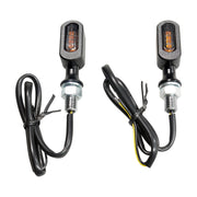 MCS Fastline LED turn signal set - Black smoke lens