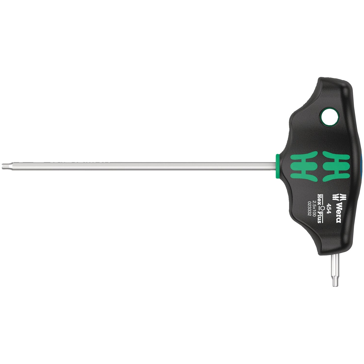 Wera T-handle hexdriver series 454 Size 2 5
