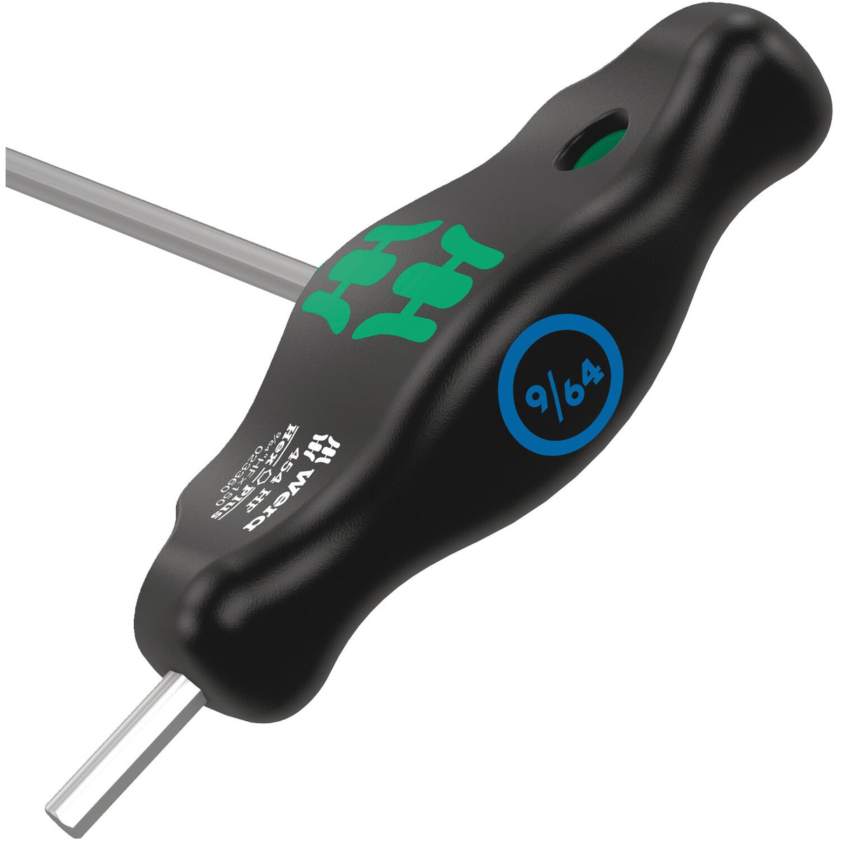Wera HF T-handle hexdriver series 454 Size 9/64"