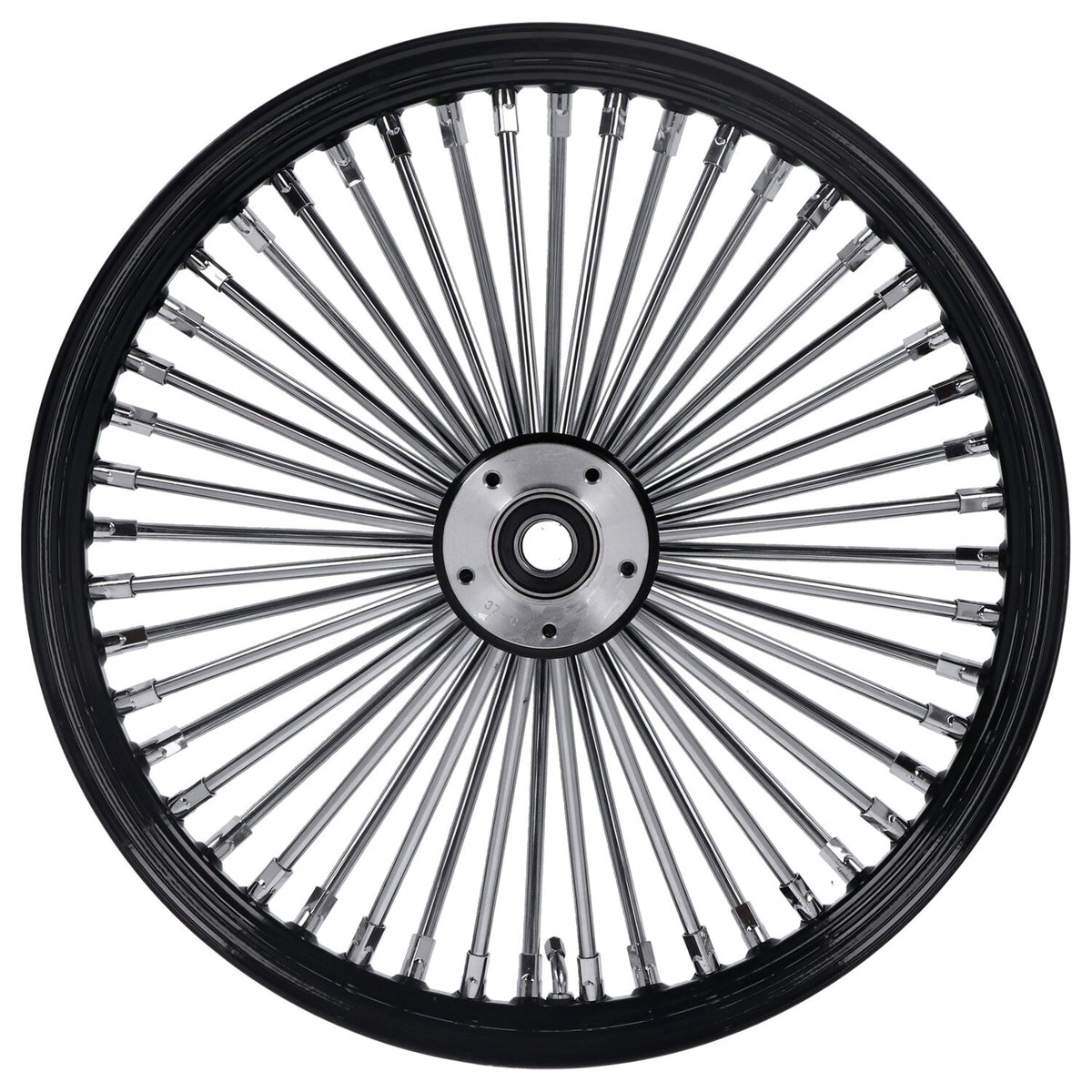 MCS radial 48 fat spoke front wheel 2.15 x 19 SF black