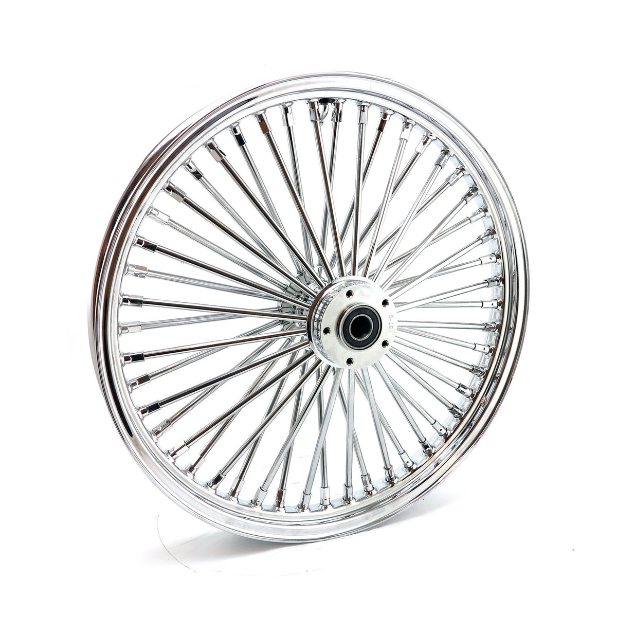 MCS radial 48 fat spoke front wheel 2.15 x 21 SF chrome