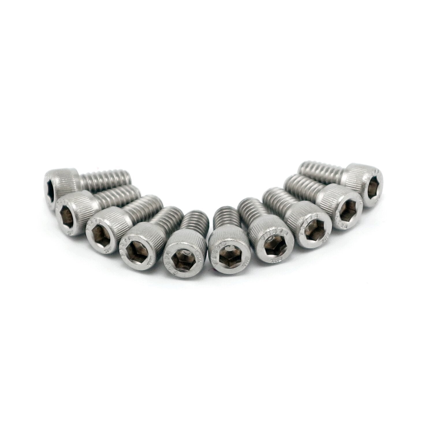 Colony knurled allen bolt 6/32 x 2" stainless steel