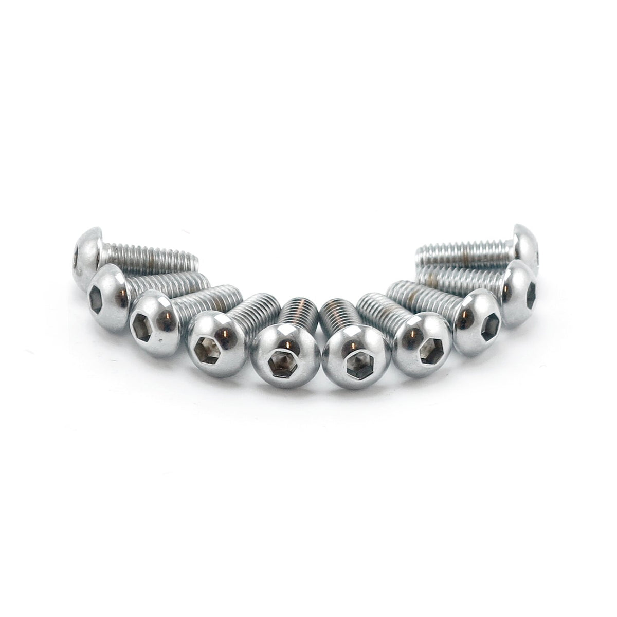 Colony 6mm x 15mm button head allen bolts chrome