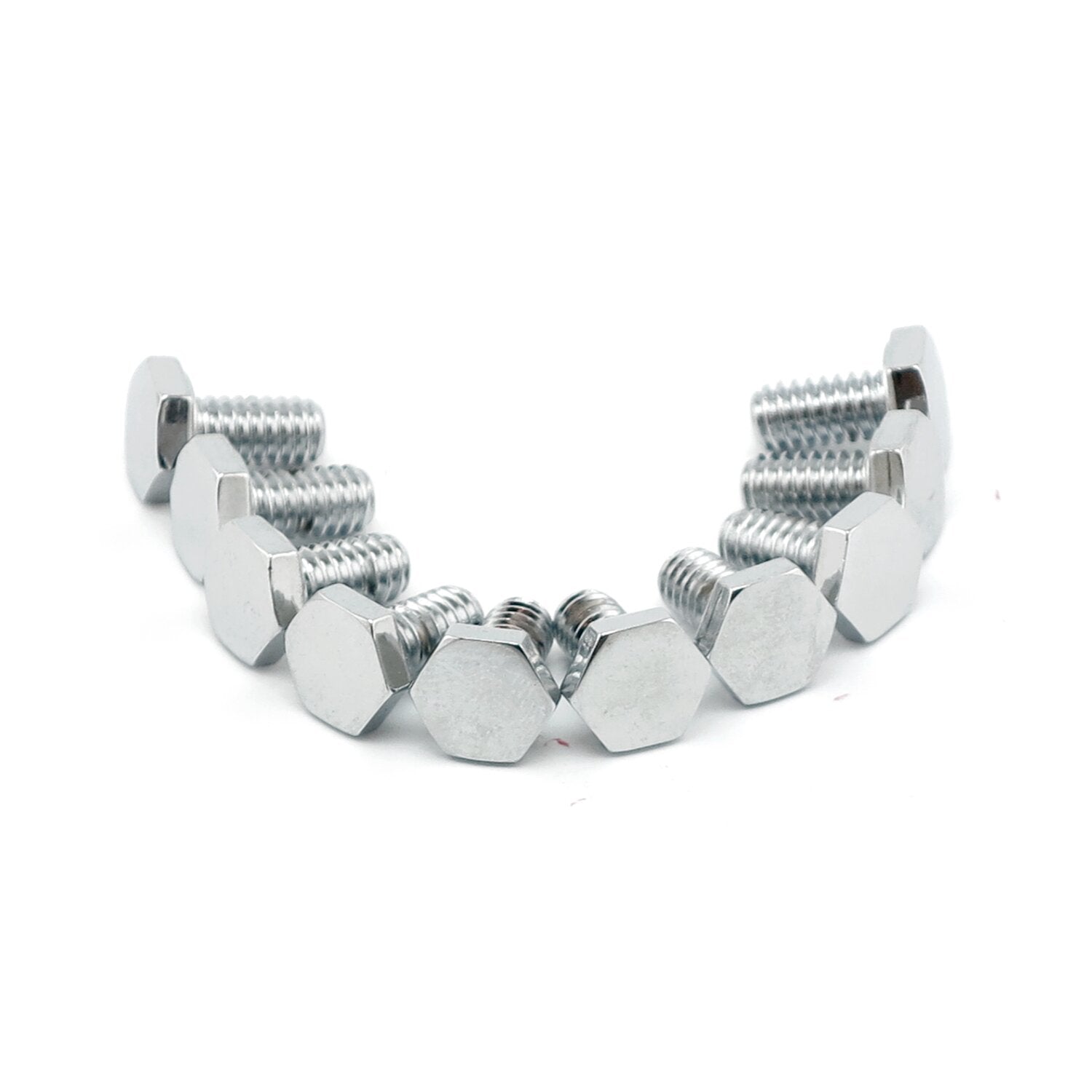 Colony 1/4-28 x 1/2 hex head bolts chrome