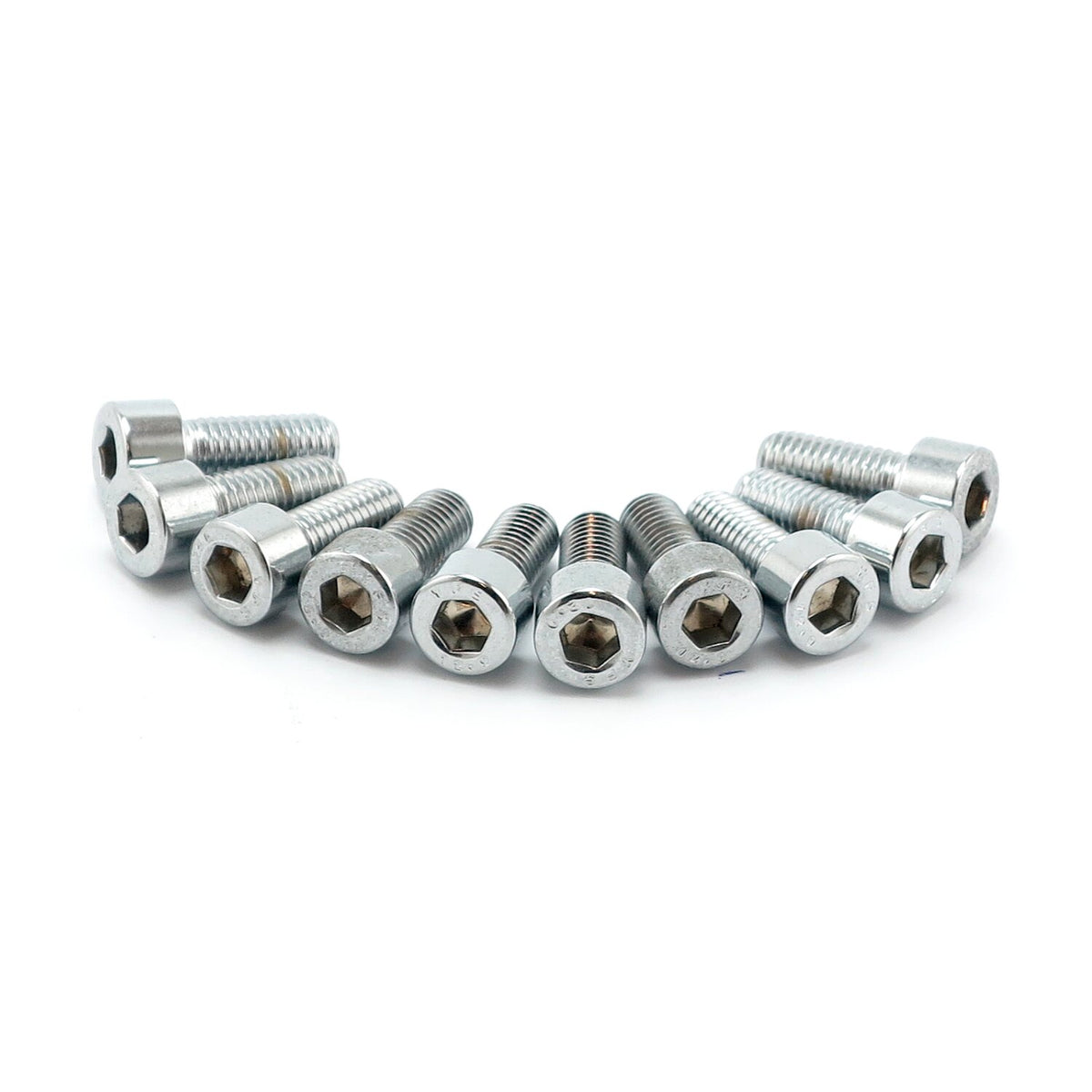 Colony 5mm x 12mm allen bolts polished chrome