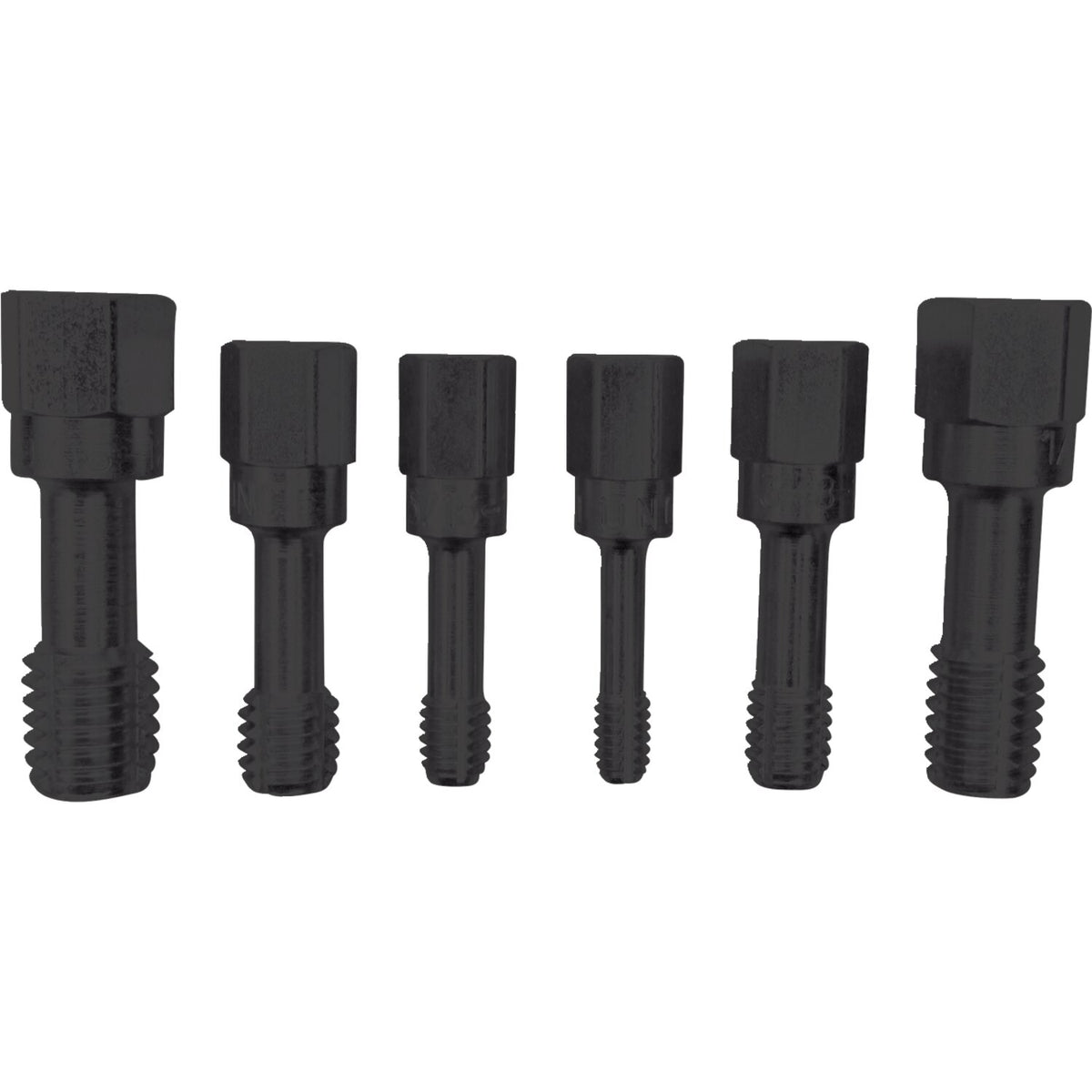Lang Tools 6-pc UNF thread restorer tap set