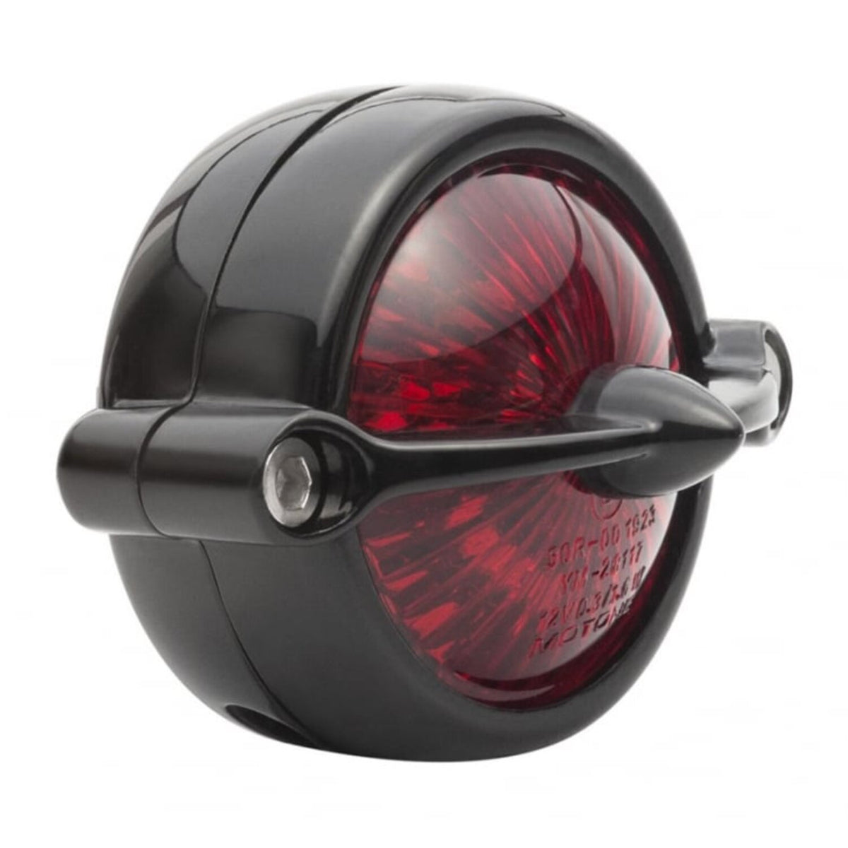 Motone Bel Air LED taillight - Black no bracket - ECE