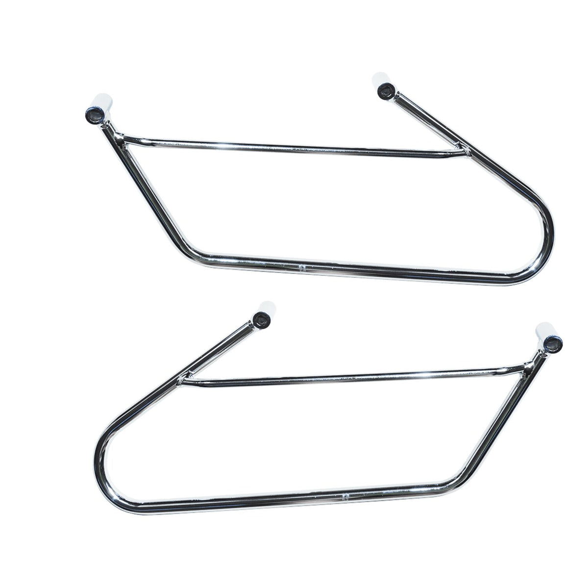 Longride saddlebag holder chrome