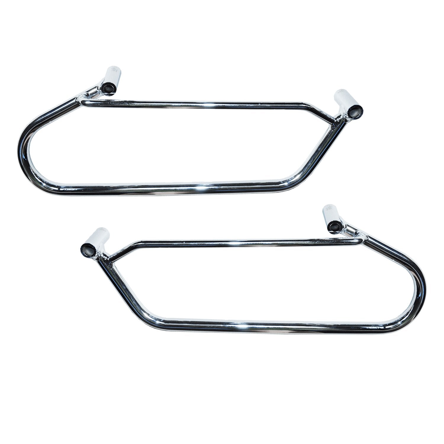 Longride saddlebag holder chrome