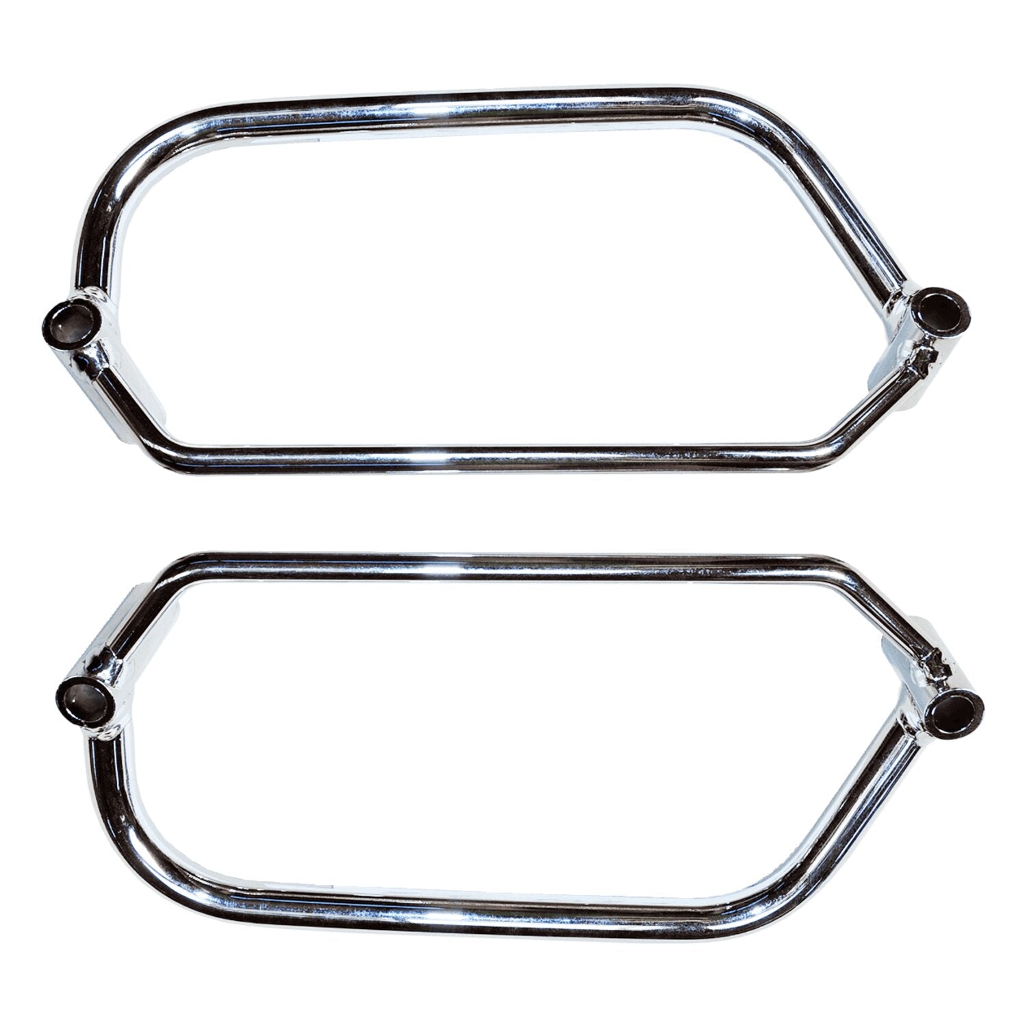 Longride saddlebag holder chrome