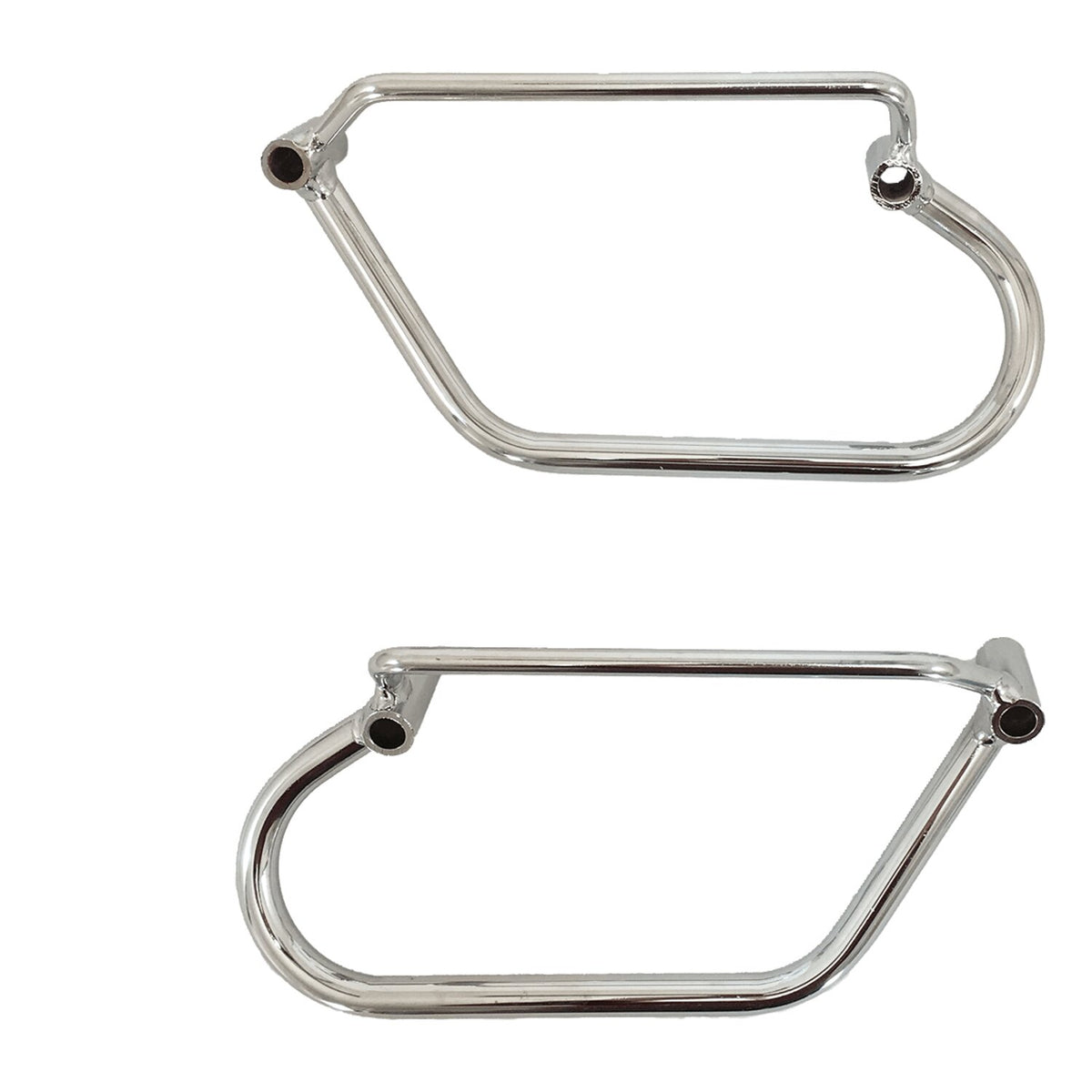 Longride saddlebag holder chrome