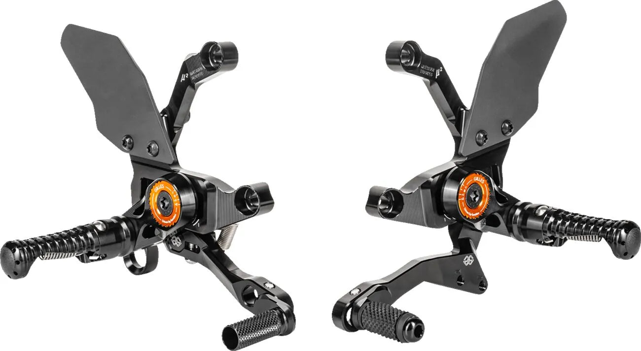 Gilles Tooling Mue2 Rearset - Adjustable Foot Controls