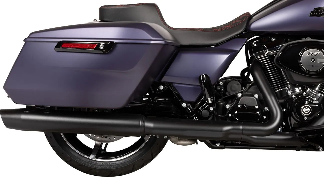 Drag Specialties Predator 2-up Extended Reach Seat - For Harley Davidson