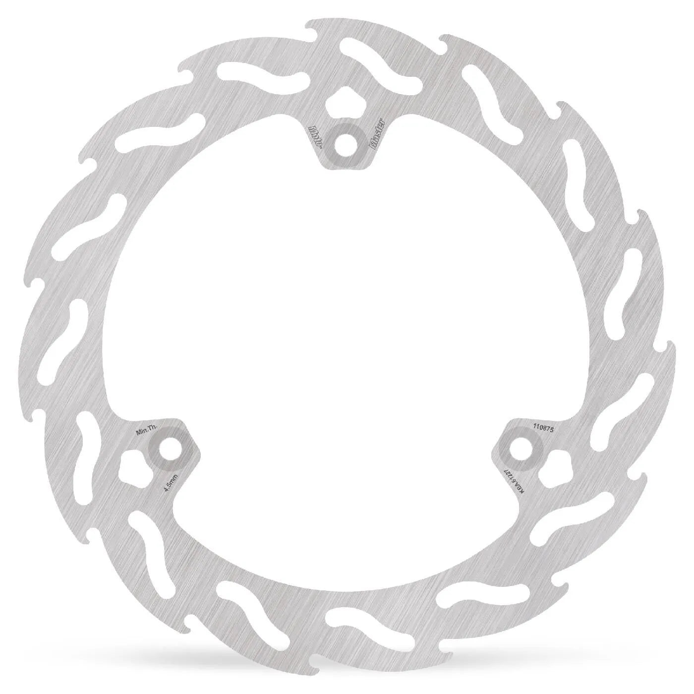 Moto-master Flame Series Fixed Rotor Brake Disc - Rear