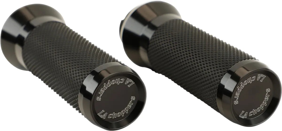 La Choppers Grips - Black, 1-inch Handlebar