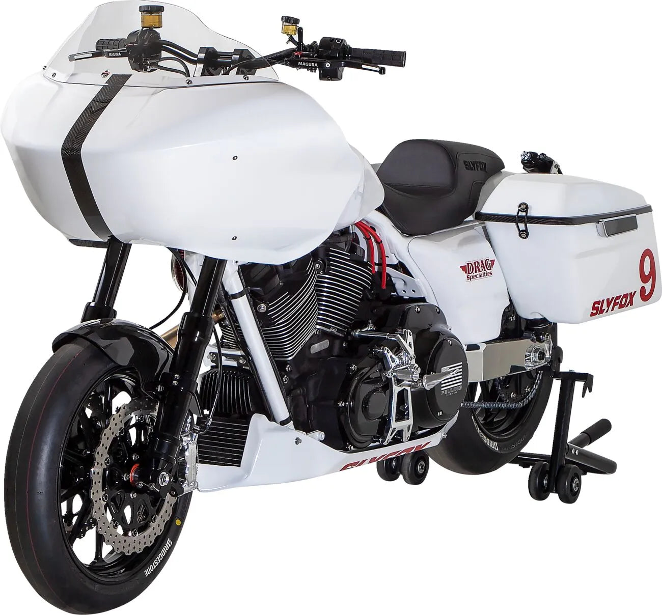 Slyfox Shorty Carbon Fiber Front Fender