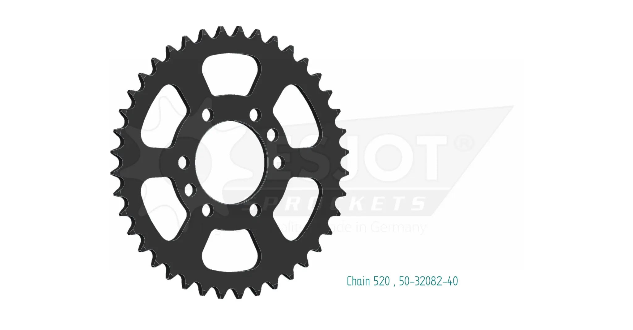 Esjot 520 Rear Sprocket – High-performance Steel