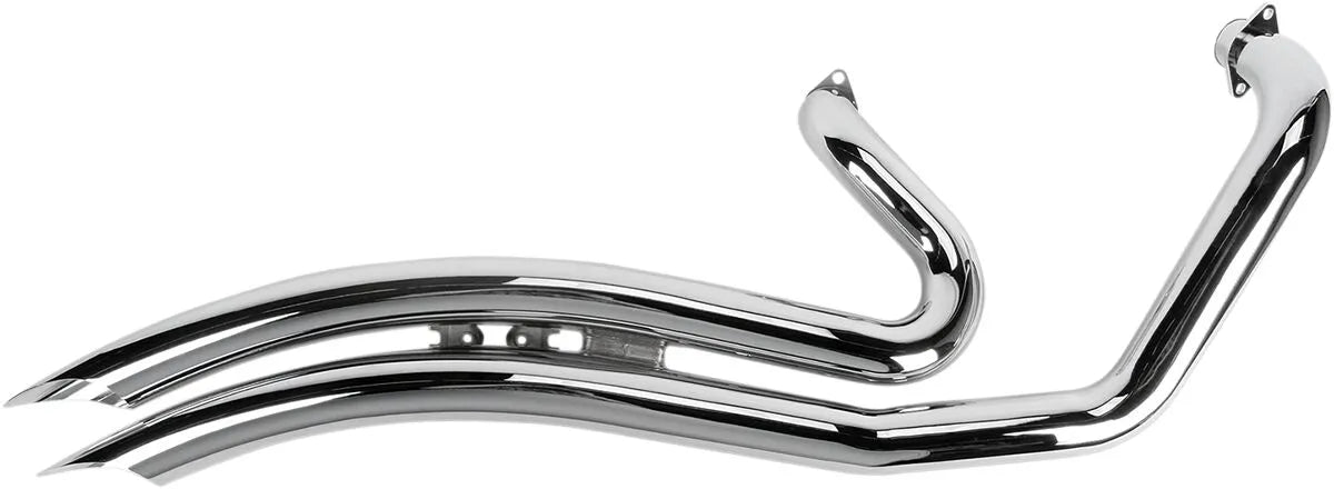 Cobra Speedster Swept Exhaust System Chrome 2-into-2