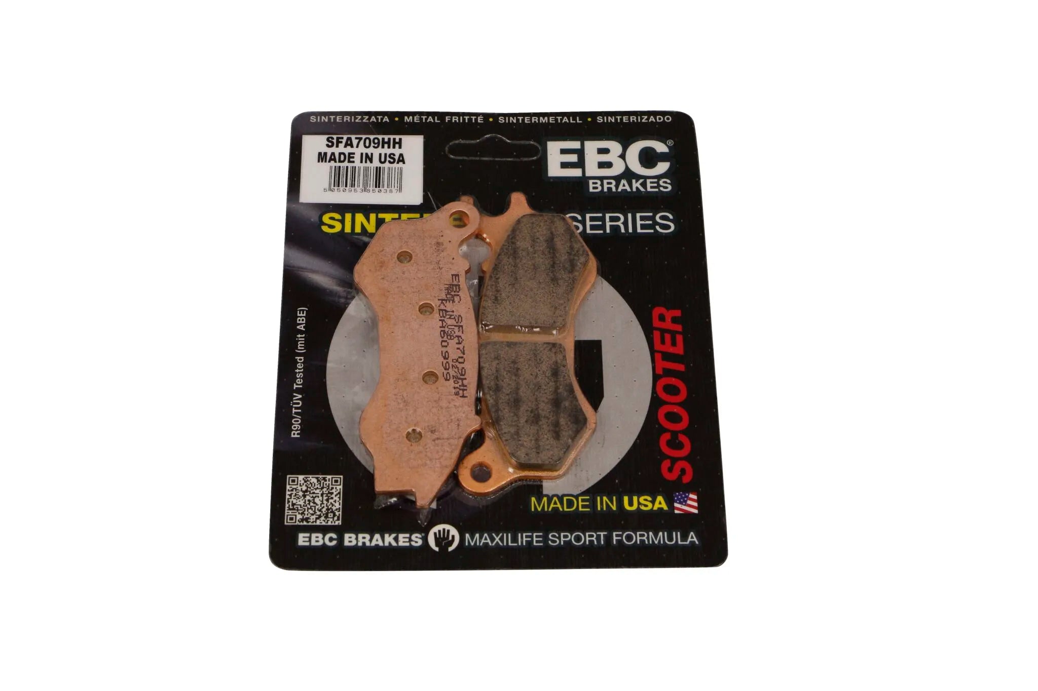 Ebc Sfa-hh Series Sintered Brake Pads For Scooters - Front