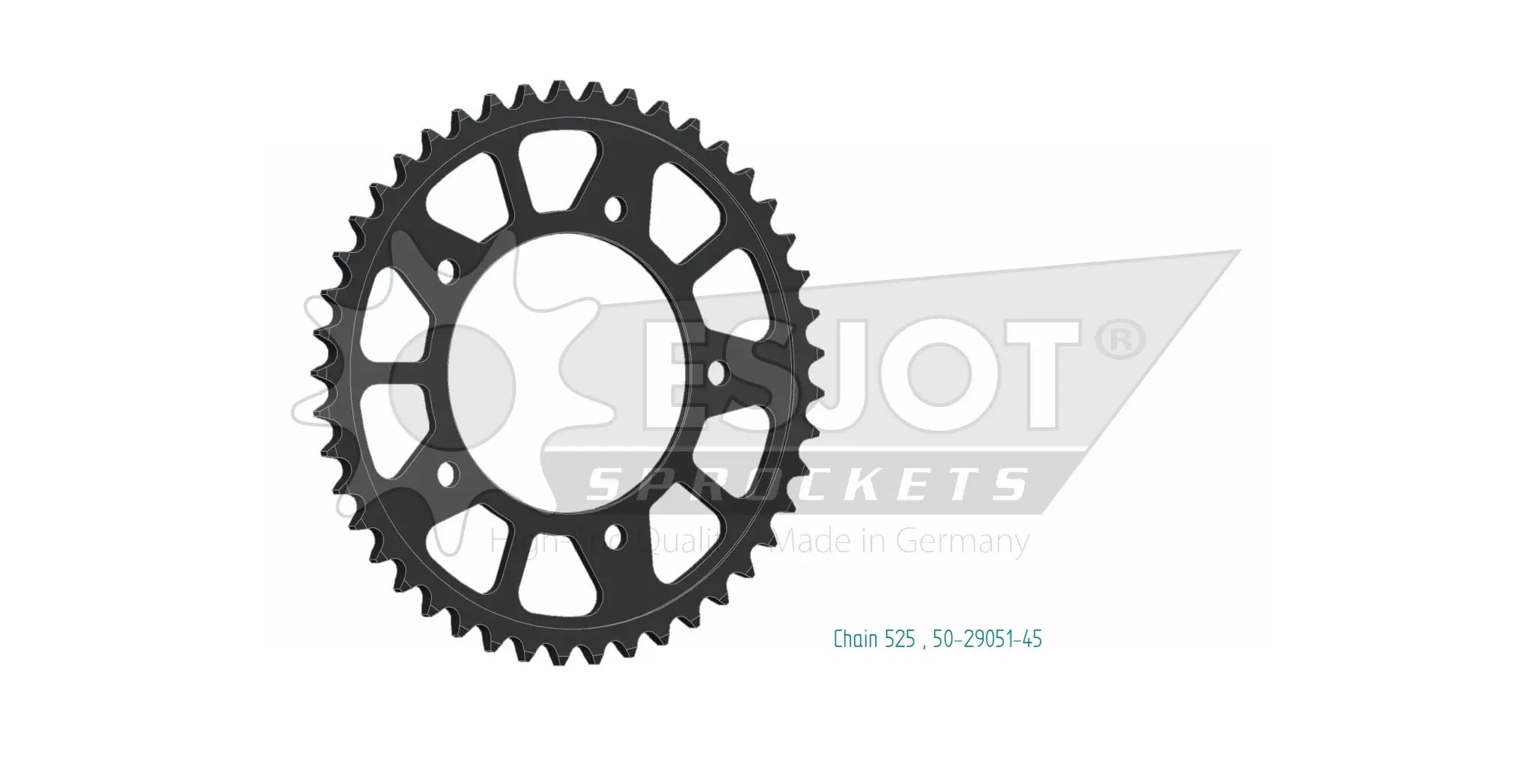 Esjot 525 Standard Rear Sprocket