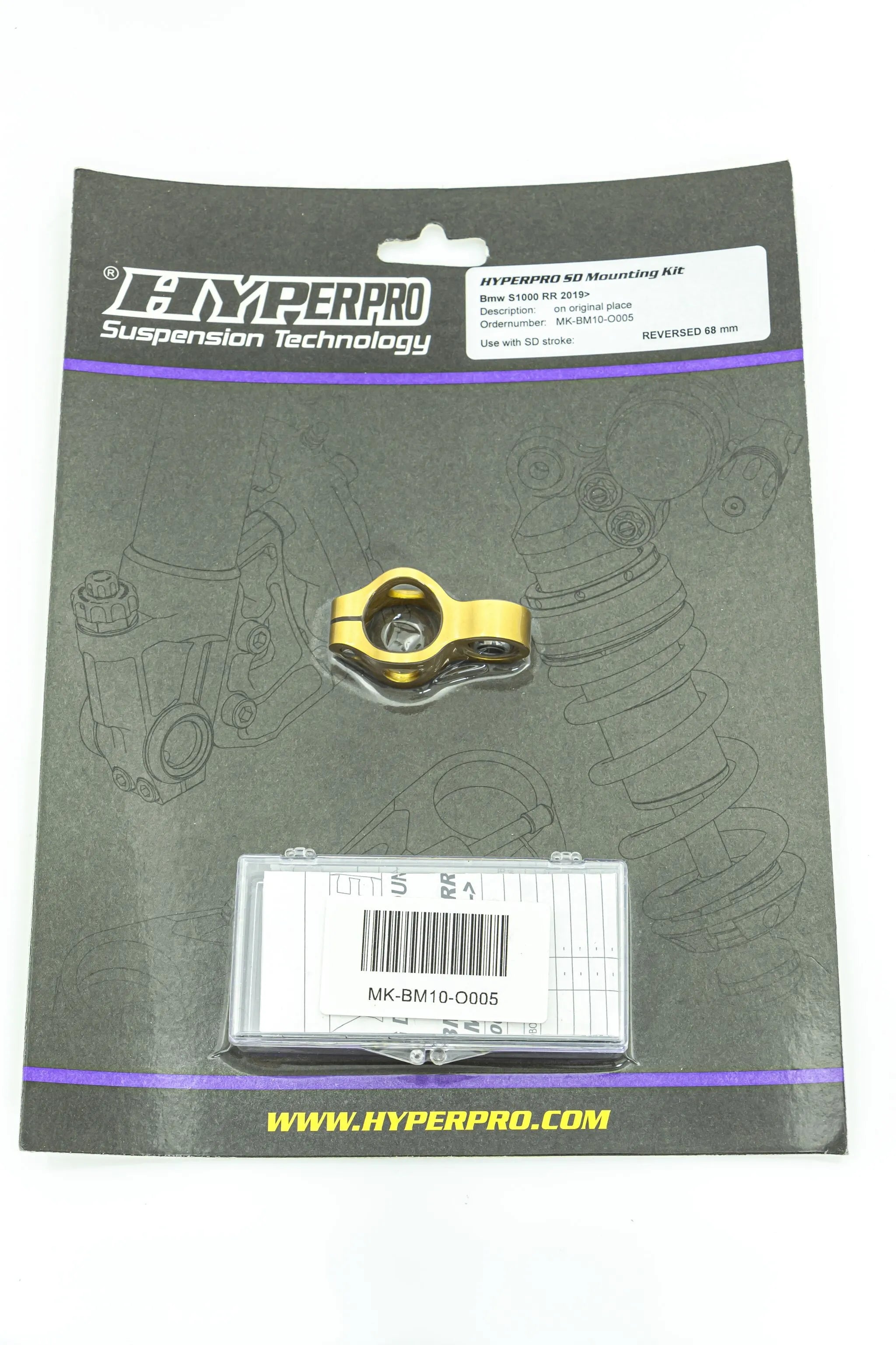 Hyperpro Steering Damper Mounting Kit