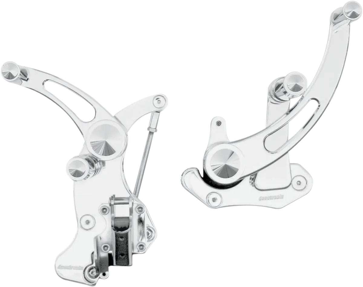 Accutronix Forward Controls - Chrome, Polished