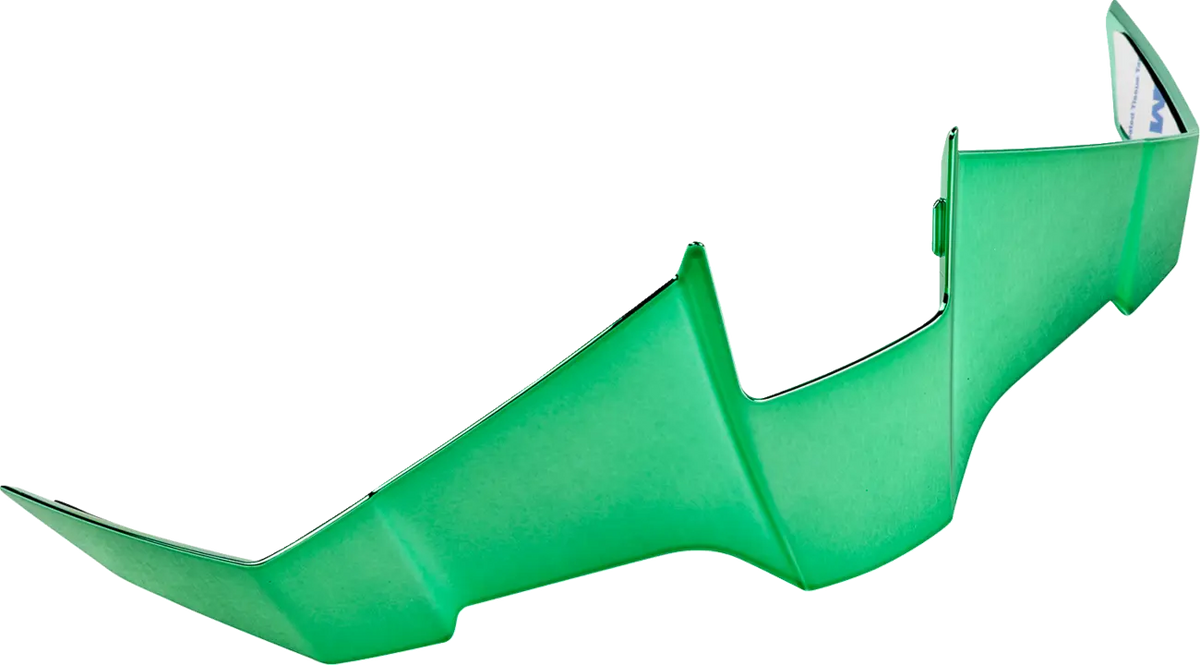 Icon Threshold Helmet Rear Spoiler Scarab Green