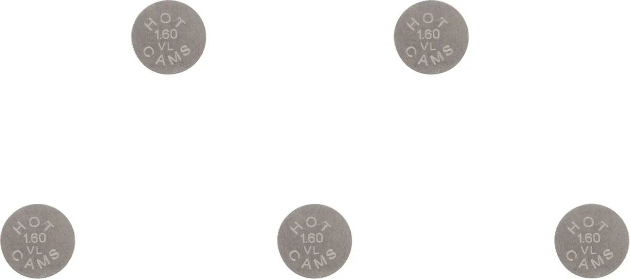 Hot Cams 9.48mm Valve Shims - 1.60mm
