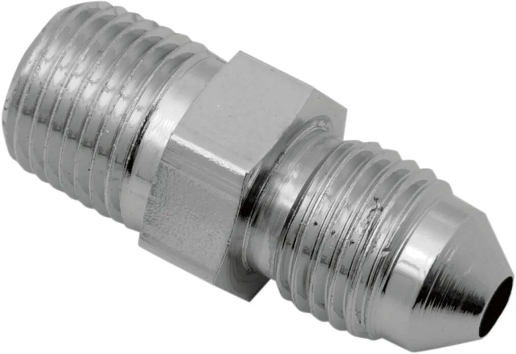 Drag Specialties Chrome Steel Brake Line Fitting