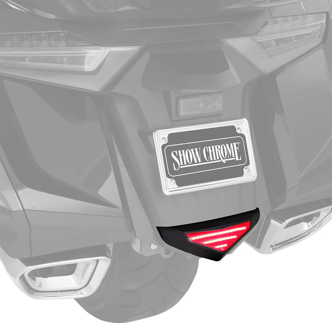 Show Chrome Rear Fender Light For Gl1800
