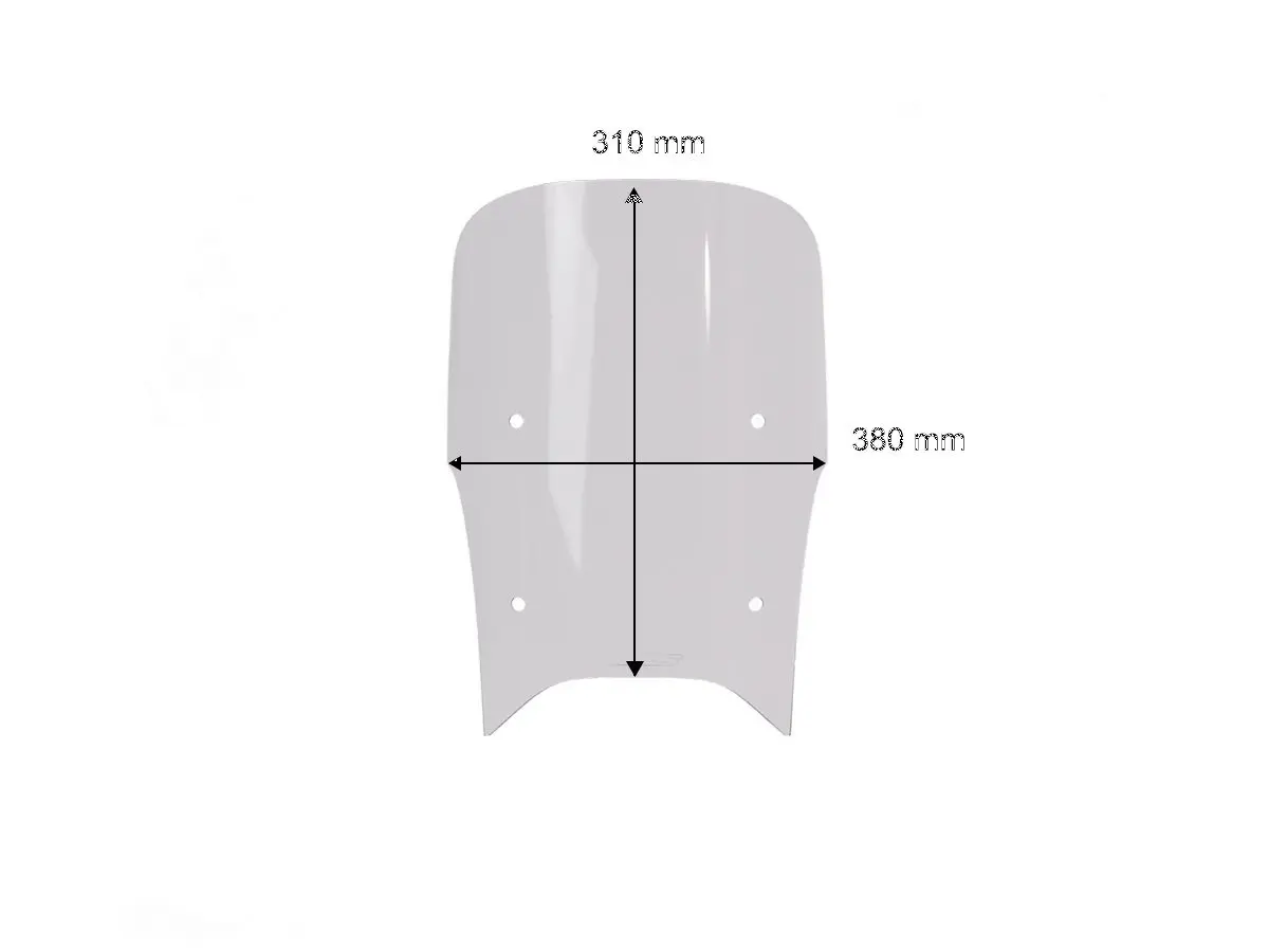 WRS Touring Windscreen for Voge Valico DS800 X Rally