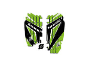 Blackbird Racing Rad Louver Decals For Kawasaki