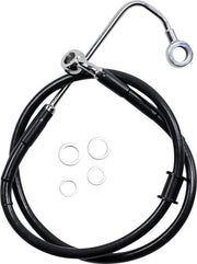 Drag Specialties Stainless Steel Brake Line Kit Abs Front Upper