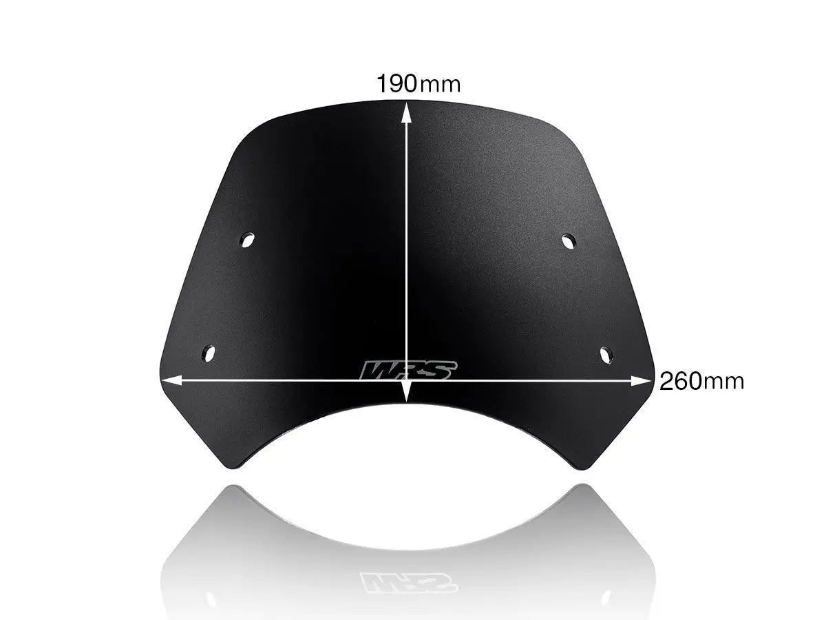 Wrs Windscreen - Enhanced Rider Protection